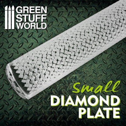 Green Stuff World Rolling Pin – Diamond Plate Small 2510