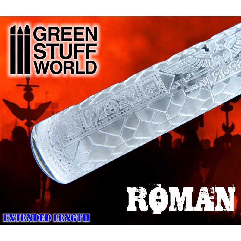 Green Stuff World Rolling Pin ROMAN 1993 - Cobbco