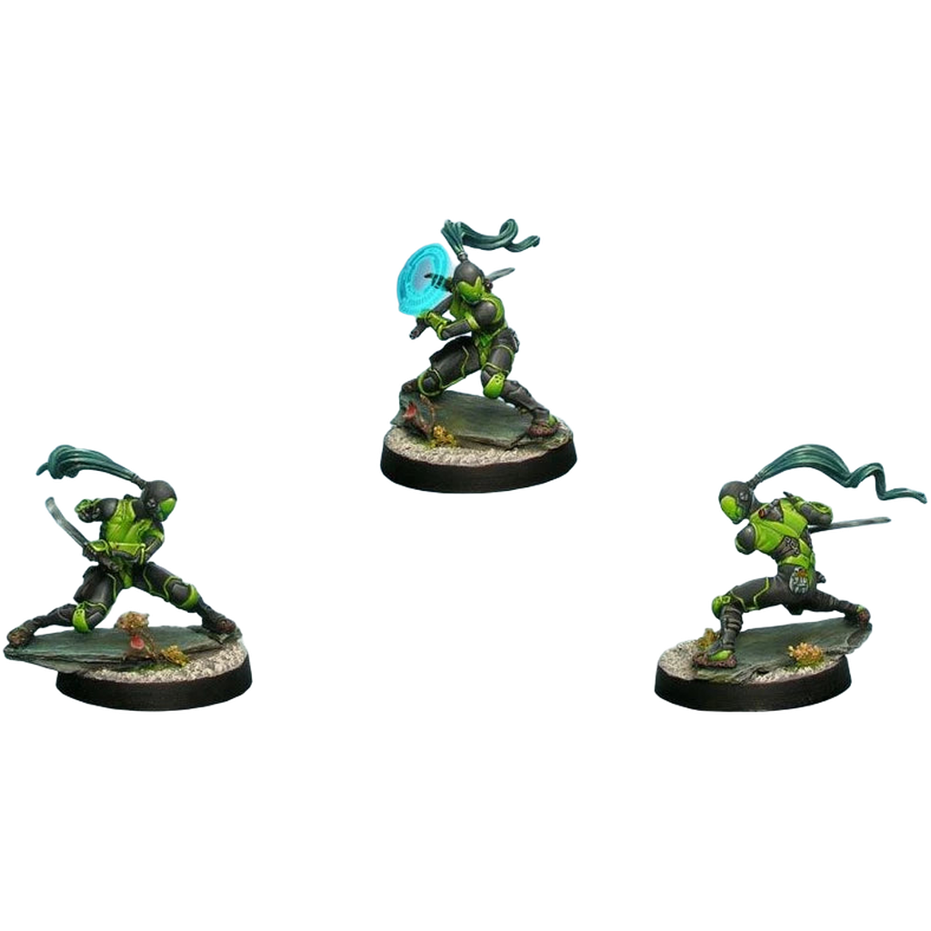 Yu Jing: Ninja (Hacker) (1) (Custom Painted) (Assembled)