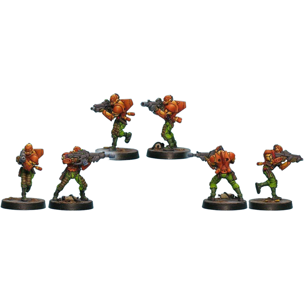Yu Jing: Tiger Soldiers (Custom Painted) (Assembled)