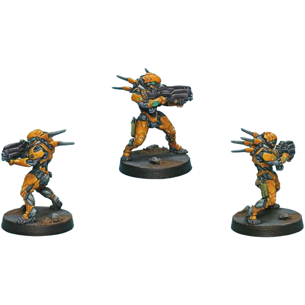 Yu Jing: Shang Jí Invincible (Combi Rifle+Light Flamethrower) (1) (Unpainted) (Assembled)