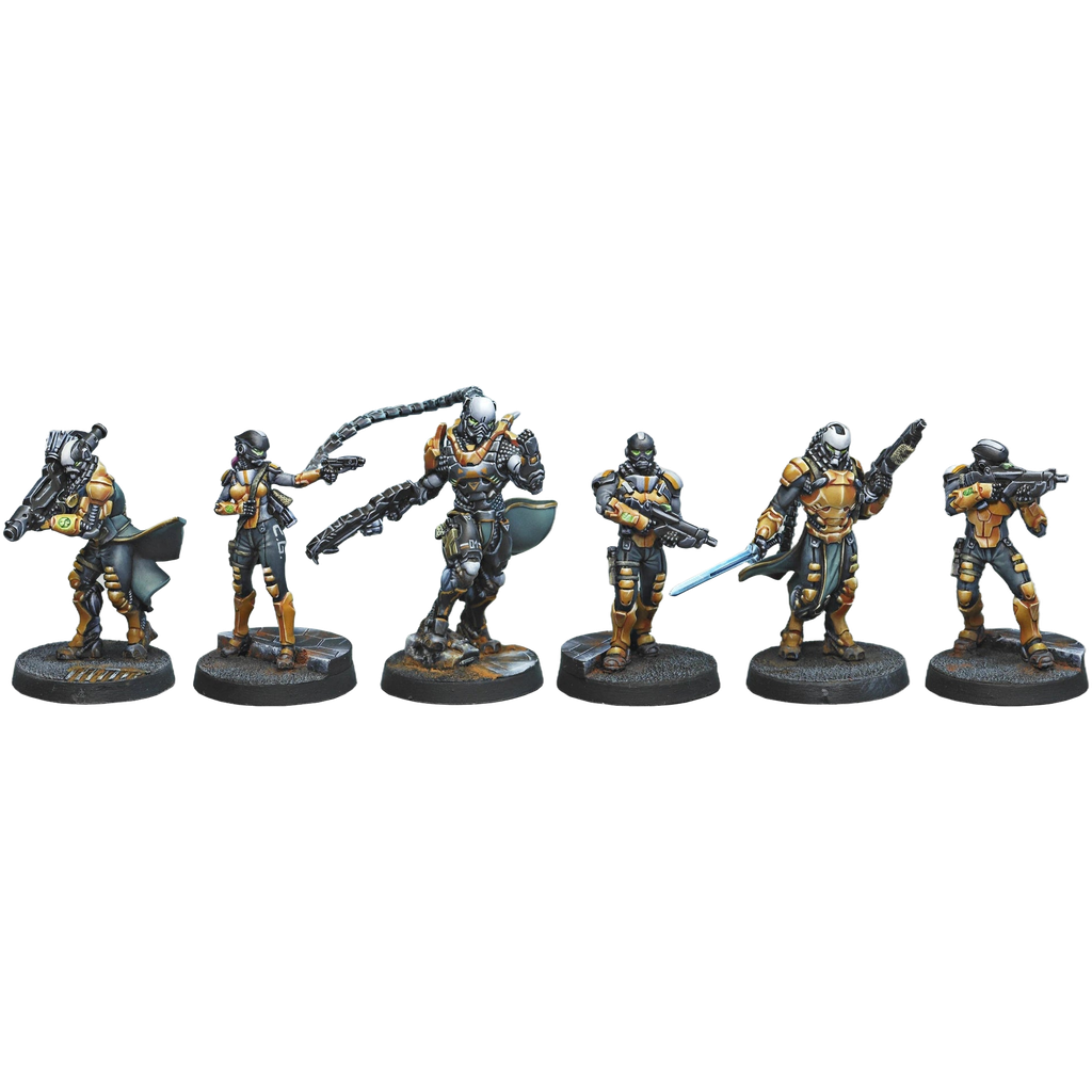 Yu Jing: Imperial Service Yu Jing Sectorial Starter Pack (Unpainted) (Assembled)