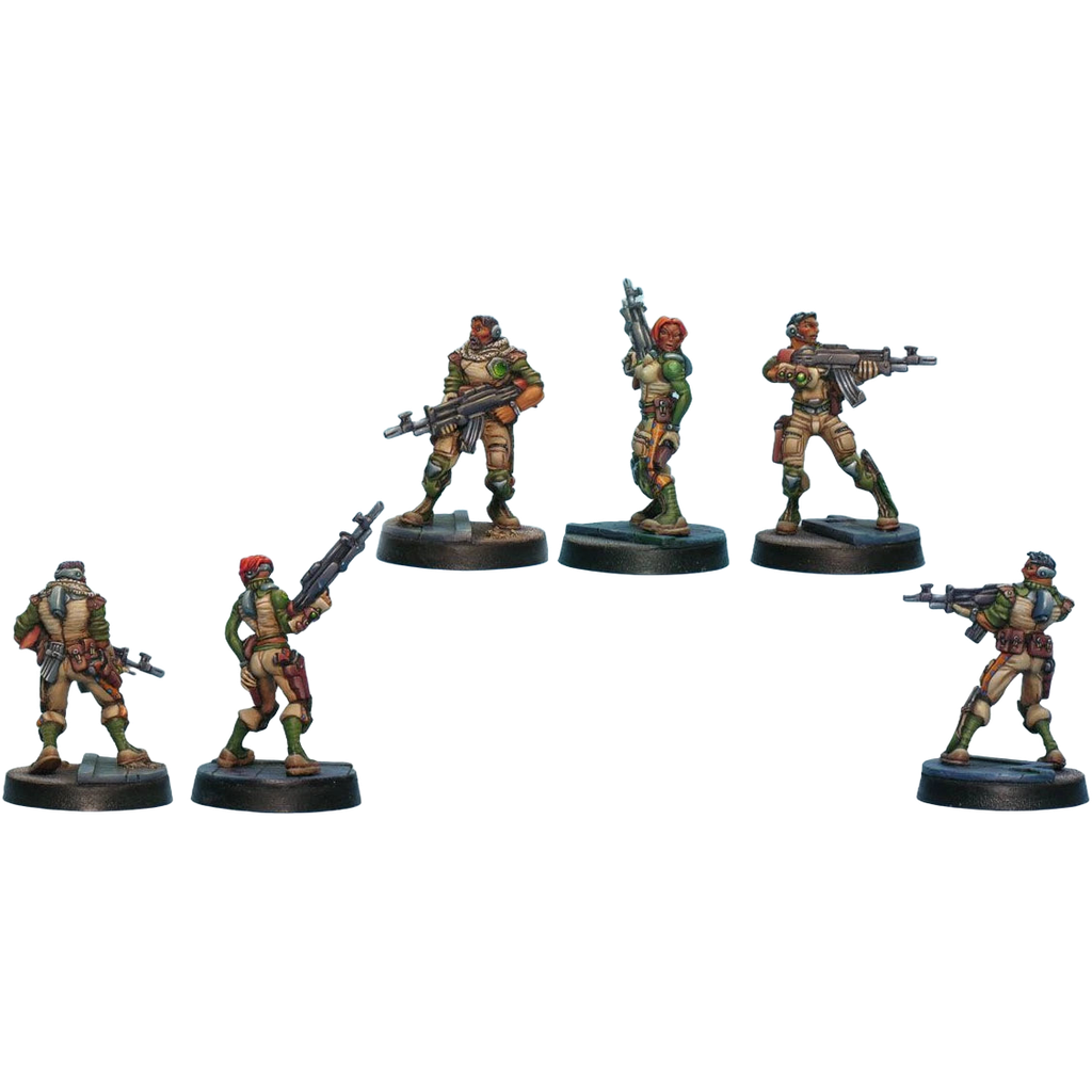 Haqqislam: Ghulam Infantry (Rifle, Light Shotgun) (New in Box)