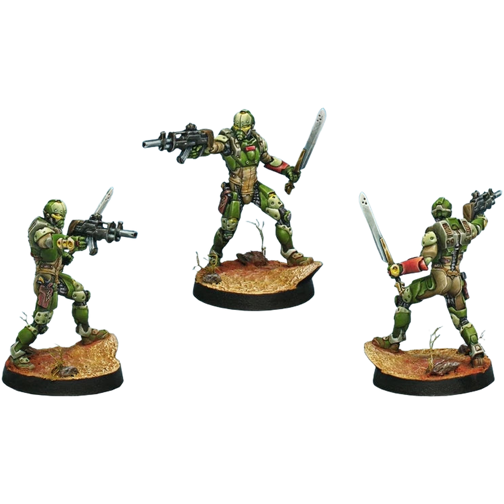 Haqqislam: Janissaries (AP Rifle) (Unpainted) (Assembled)