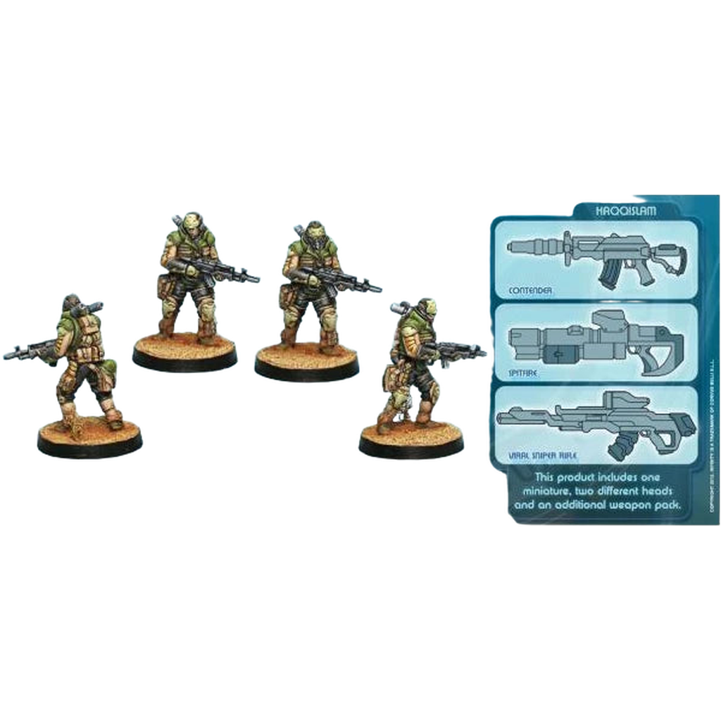 Haqqislam: Husam Spec-Ops (1) (Custom Painted) (Assembled)