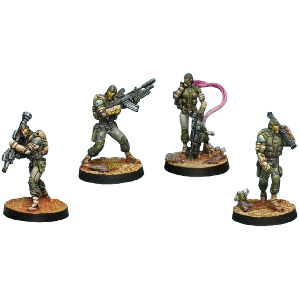 Haqqislam: Hassassin Muyibs (Unpainted) (Assembled)