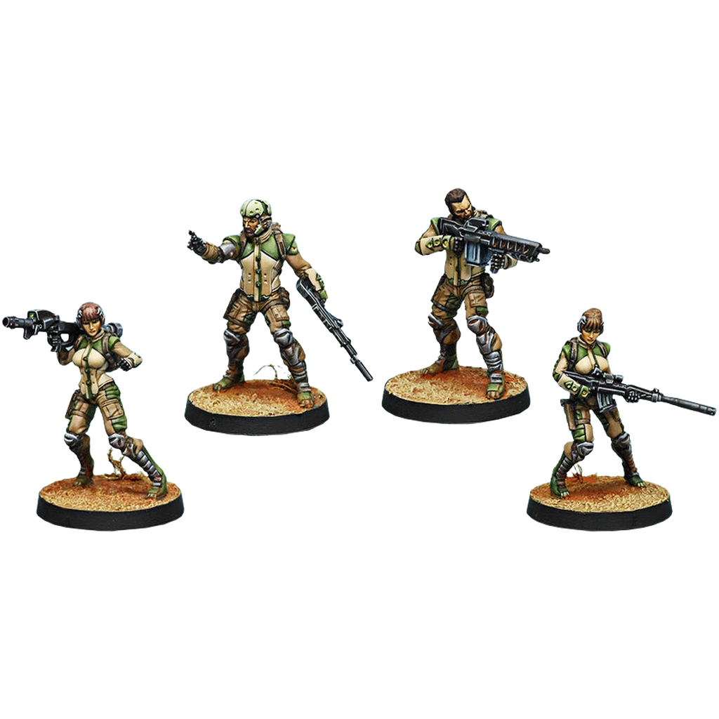 Haqqislam: Ghulam Infantry (Custom Painted) (Assembled)