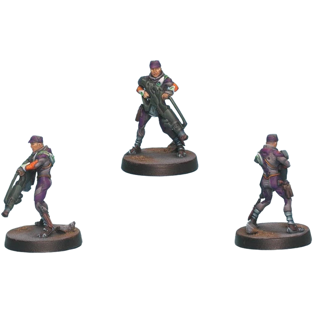 Nomads: Securitate (HMG) (Unpainted) (Assembled)