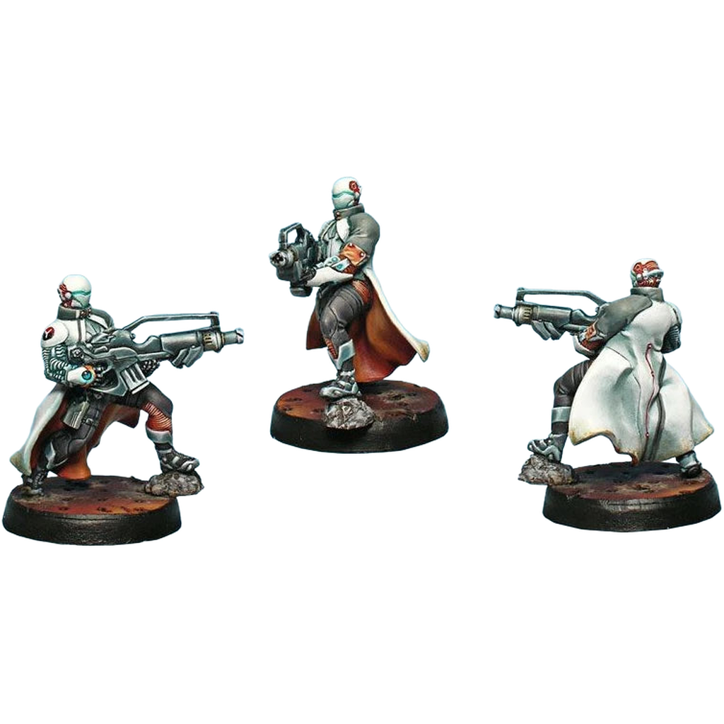 Nomads: Sin-Eater Observants (HMG) (1) (Unpainted) (Assembled)