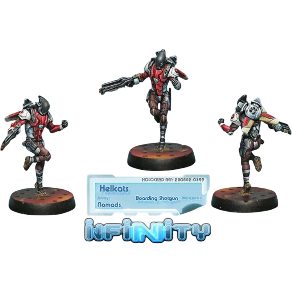 Nomads: Hellcats (Boarding Shotgun) (Custom Painted) (Assembled)
