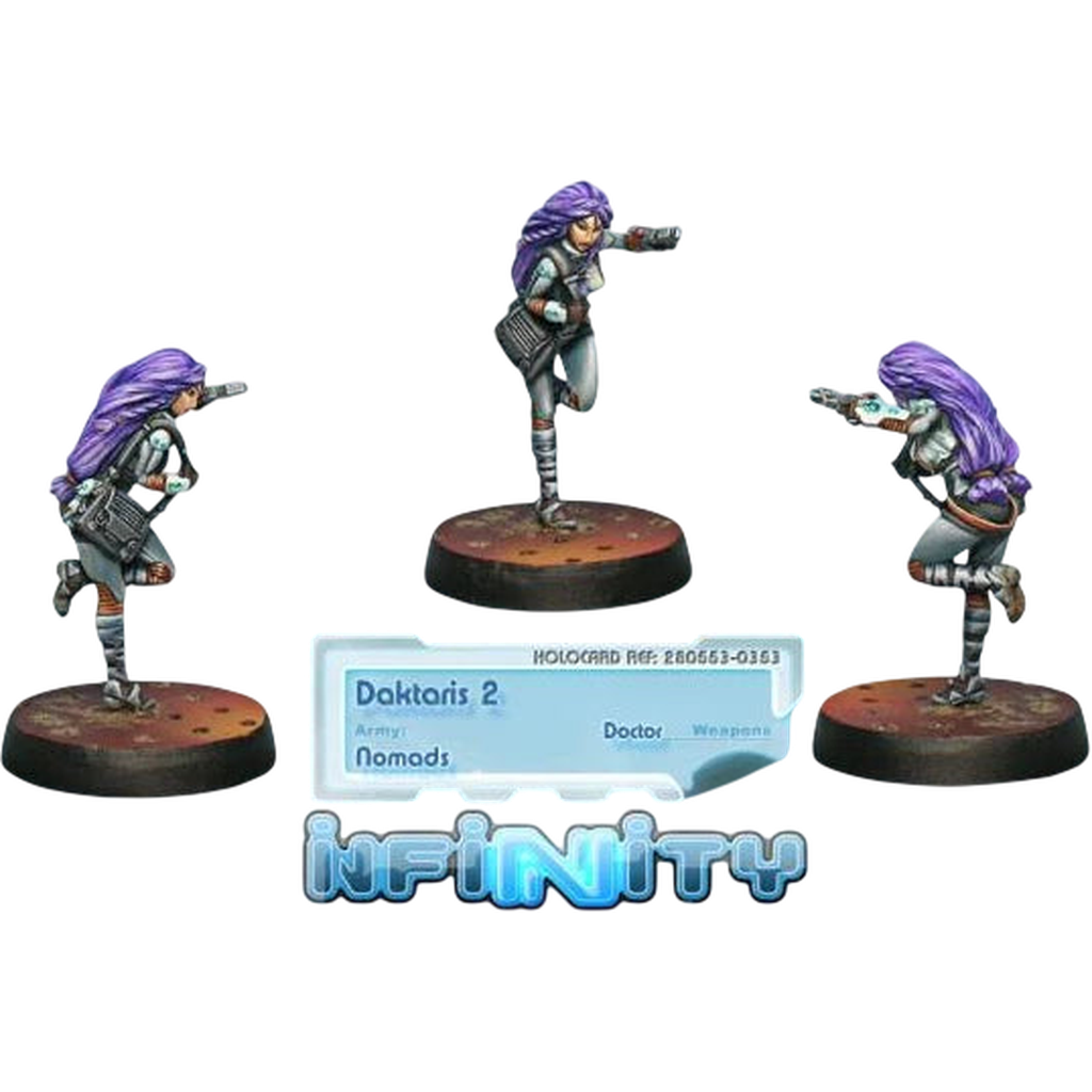 Nomads: Daktaris 2 (Doctor) (1) (Custom Painted) (Assembled)
