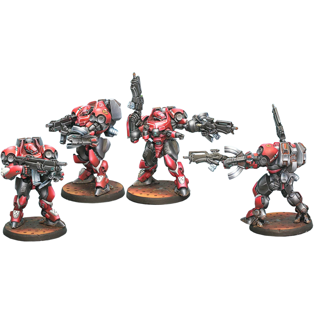 Nomads: Gecko Squad (Unpainted) (Assembled)