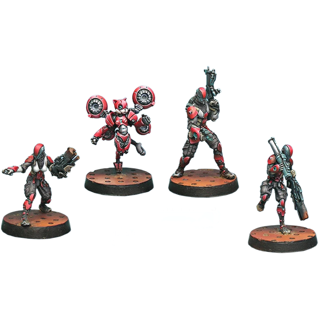 Nomads: Tomcats, Special Rescue Team (Unpainted) (Assembled)
