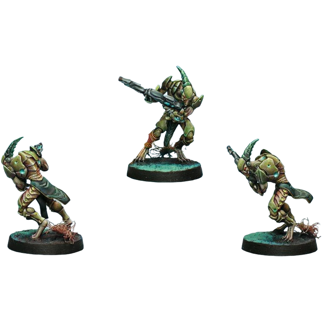 Combined Army: Shasvastii Gwailos (MULTI Rifle) (Custom Painted) (Assembled)