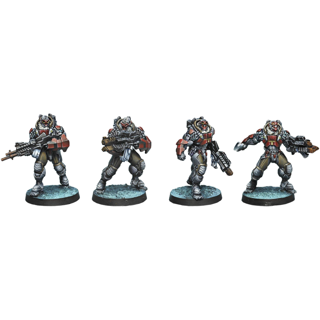 Combined Army: Yaogat Strike Force (Custom Painted) (Assembled)
