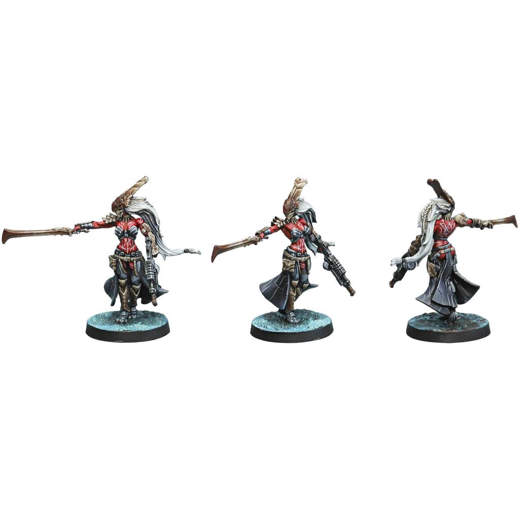 Combined Army: Oznat, Morat Hunting Regiment (Vulkan Shotgun) (Unpainted) (Assembled)