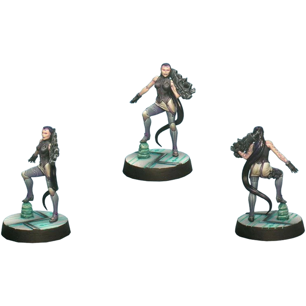 ALEPH: Devas Functionaries (Combi Rifle) (1) (Custom Painted) (Assembled)