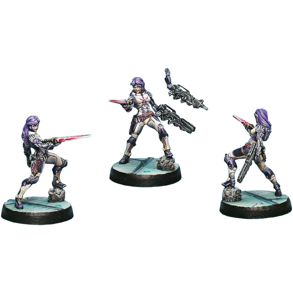 ALEPH: Myrmidon Officer (Combi Rifle, Boarding Shotgun) (1) (New in Box)