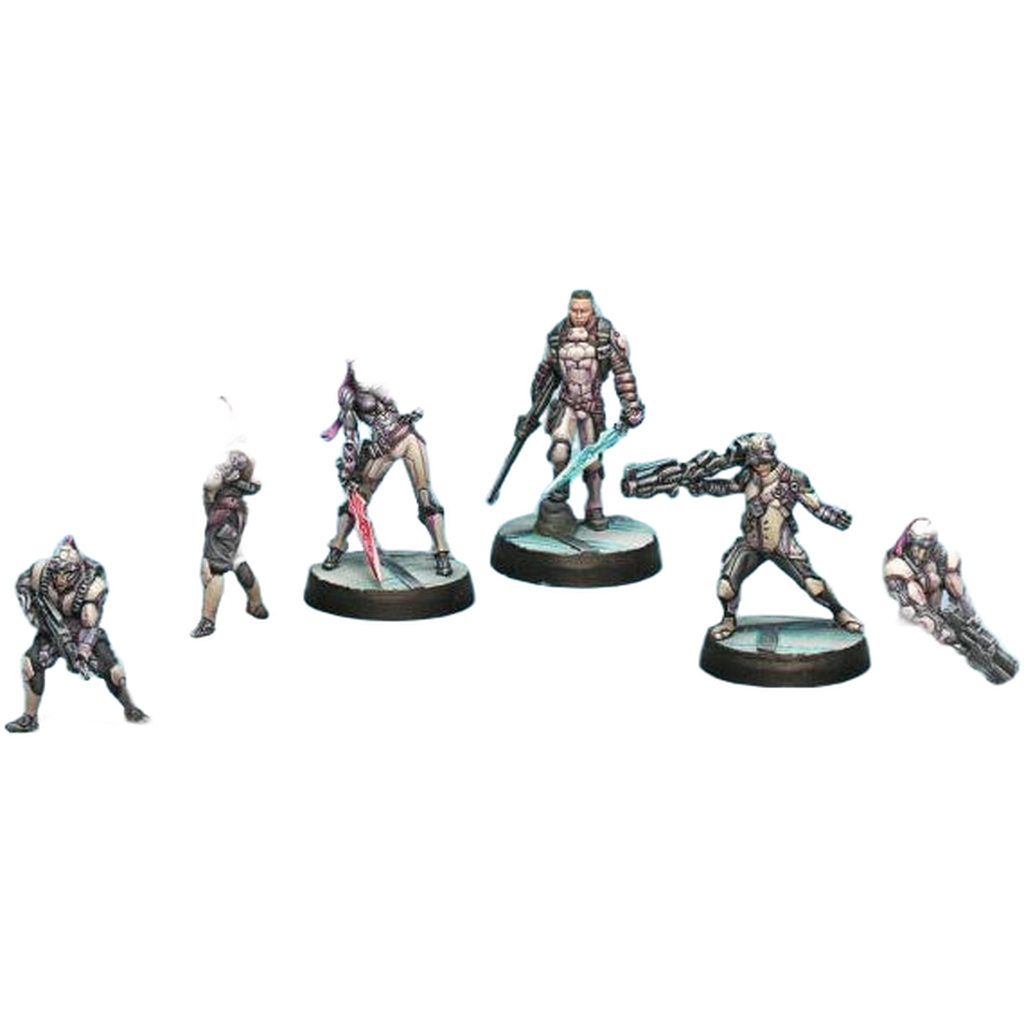ALEPH: The Steel Phalanx Sectorial Starter Pack (6) (Unpainted) (Assembled)