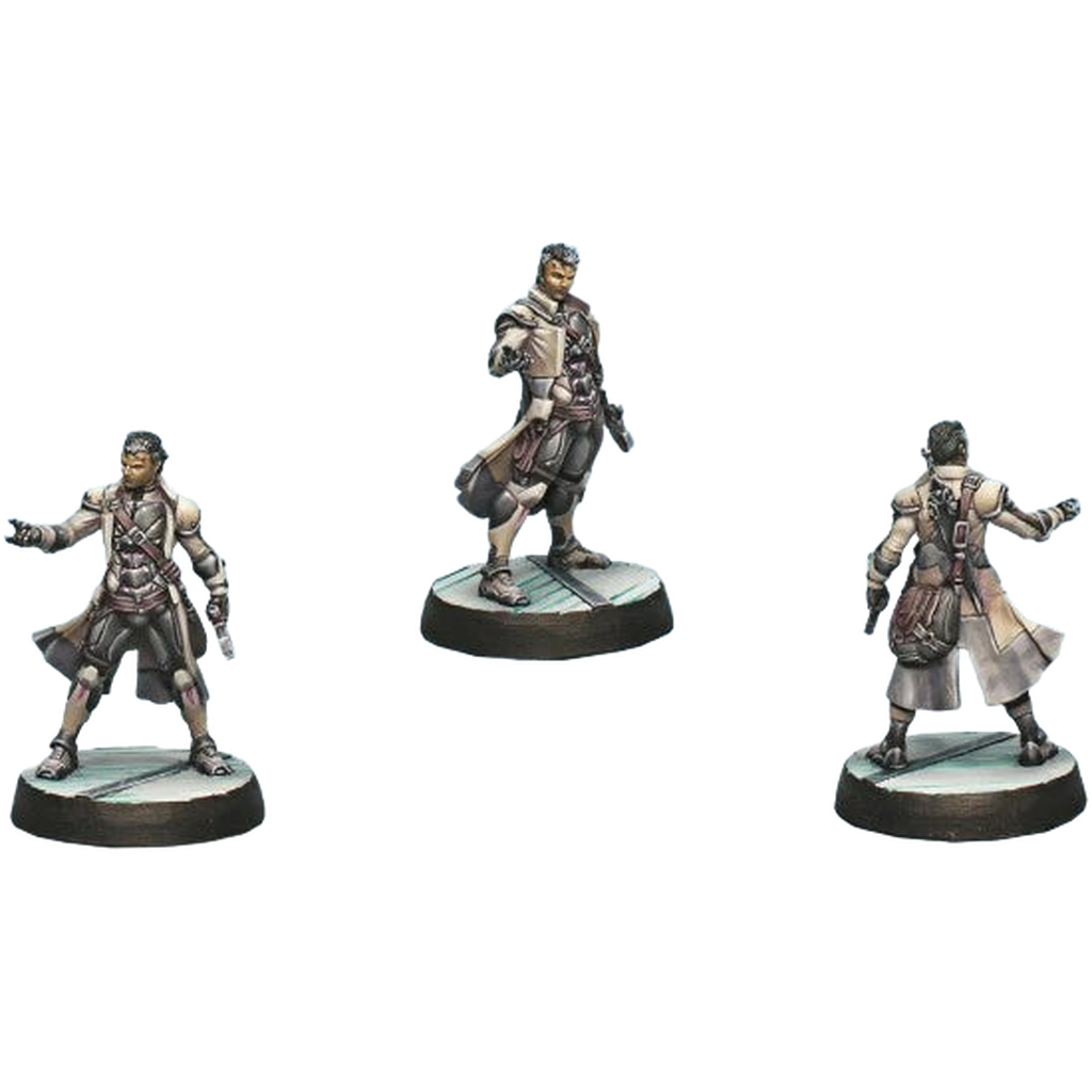 ALEPH: MACHAON, MYRMIDON DOCTOR-OFFICER (1) (Unpainted) (Assembled)