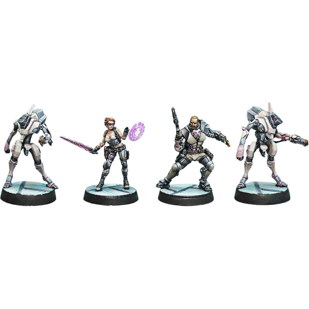 ALEPH: Drakios & Scylla, Steel Phalanx NCOs (Unpainted) (Assembled)