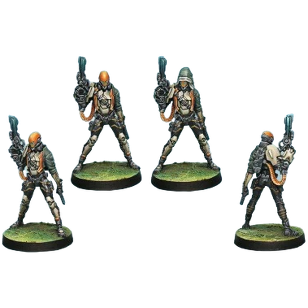 Tohaa: Hatail Spec-Ops (Unpainted) (Assembled)