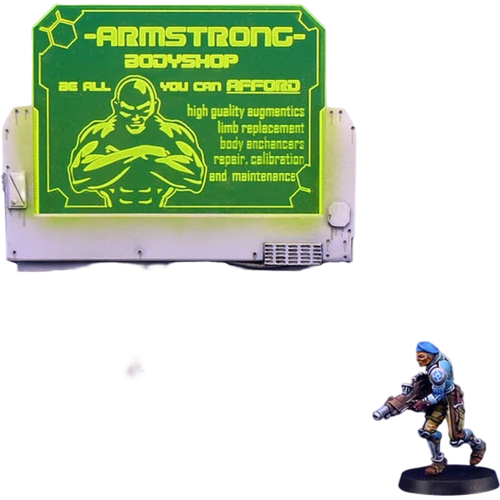 Concrete Wall Holoboard (1) (New in Box)