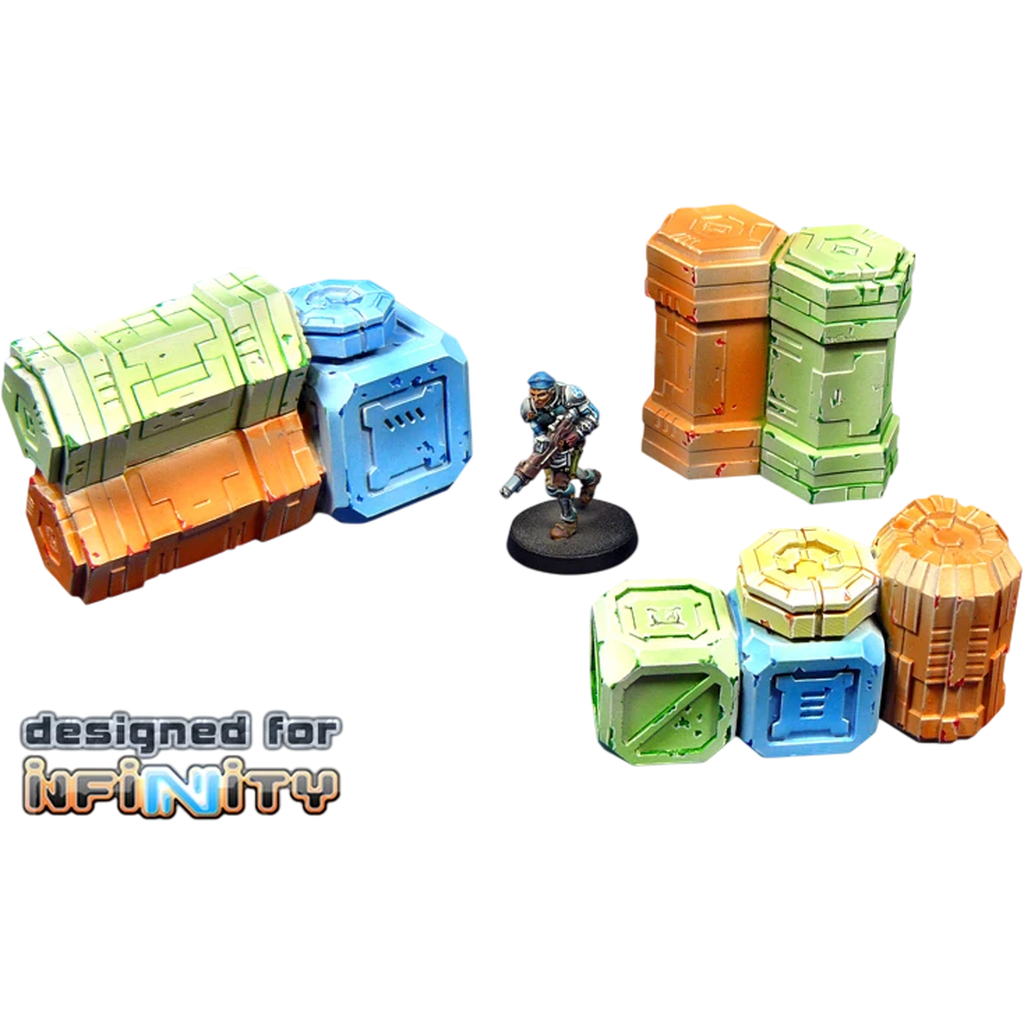Cargo Crates set 2 (New in Box)