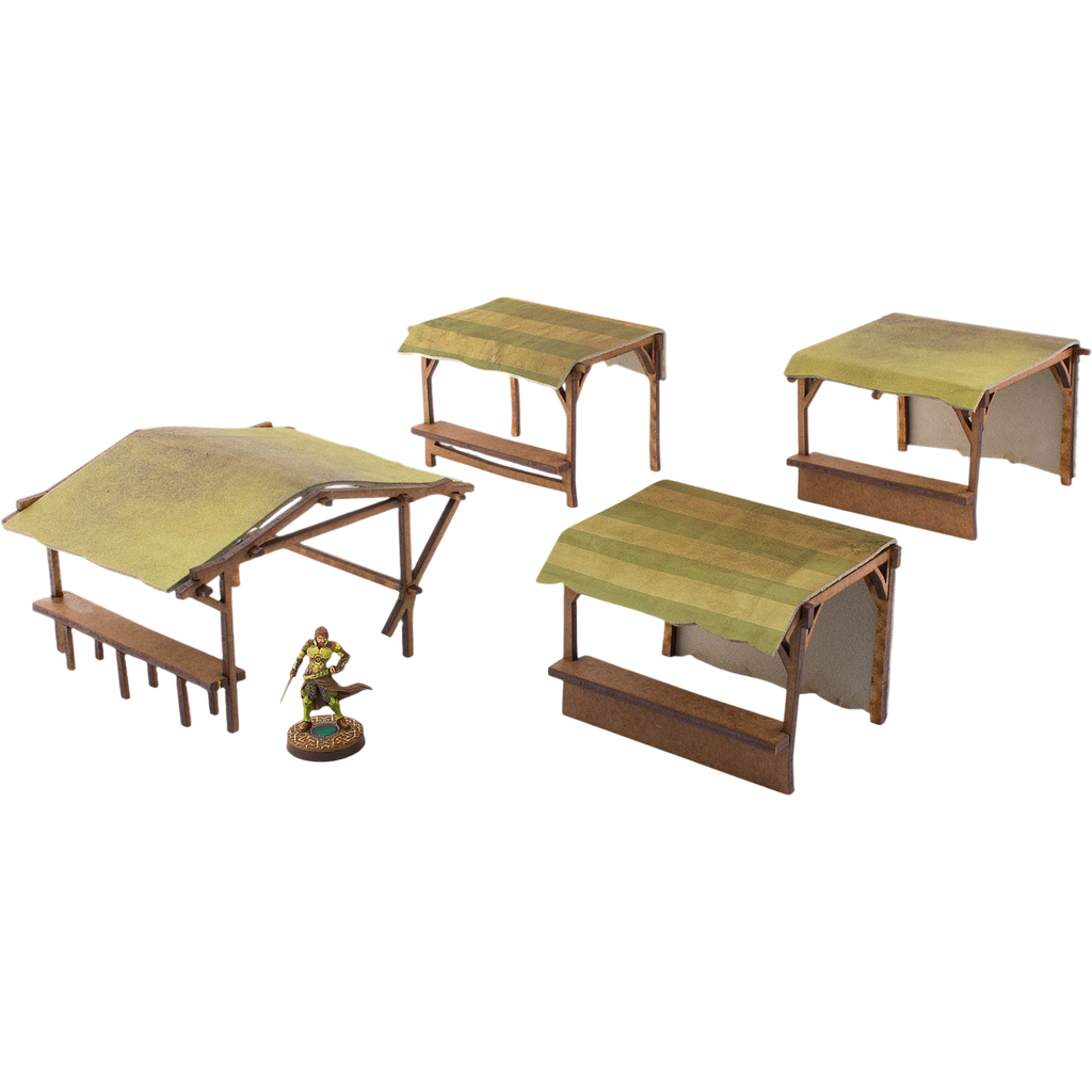 Souk Stands (Custom Painted) (Assembled)