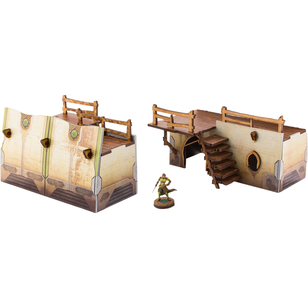 Bourak Wall Section (Custom Painted) (Assembled)