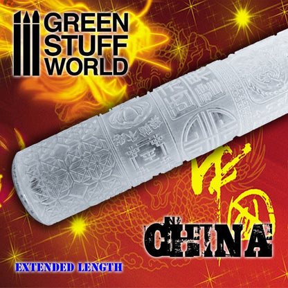 Green Stuff World Rolling Pin - Chinese 2167 - Cobbco
