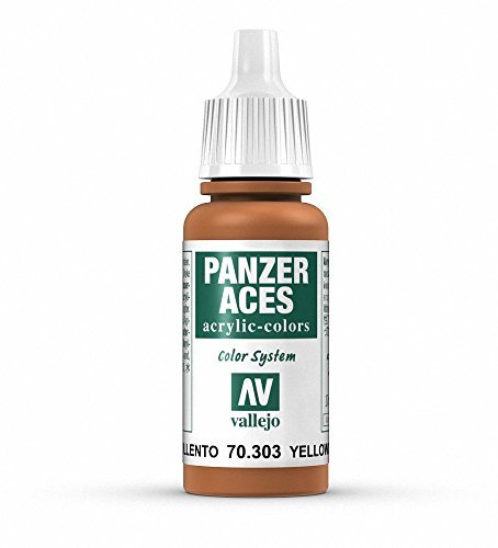 Vallejo Panzer Aces: Yellowish Rust (70.303) - 17ml