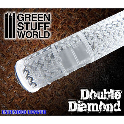 Green Stuff World Rolling Pin – Double Diamond 1164 - Cobbco