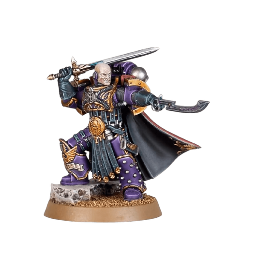 Captain Lucius – The Faultless Blade (Unpainted) (Assembled) From Warhammer 40k