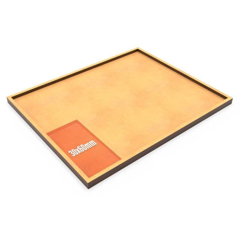Green Stuff World for Models & Miniatures Rectangular MDF Movement Trays 120x150mm 12763 - Cobbco