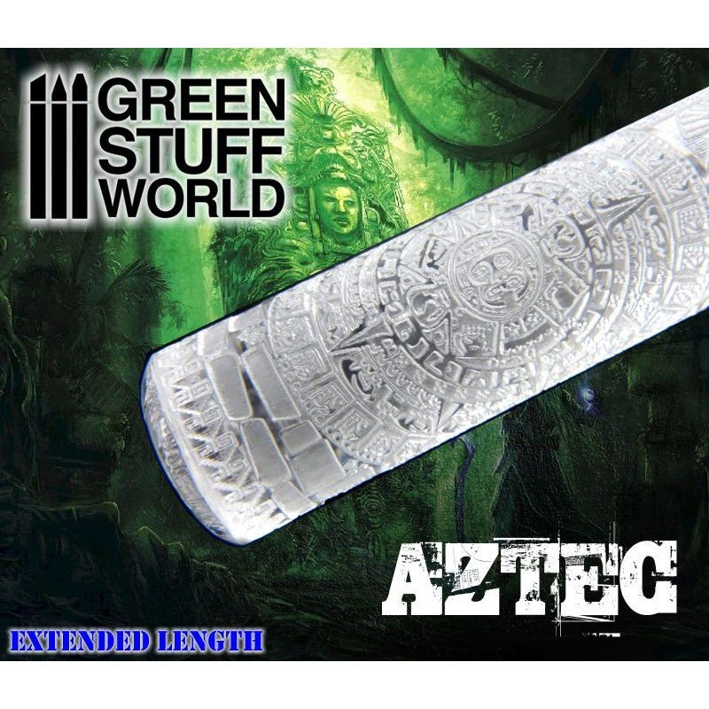 Green Stuff World Rolling Pin – Aztec 1397 - Cobbco