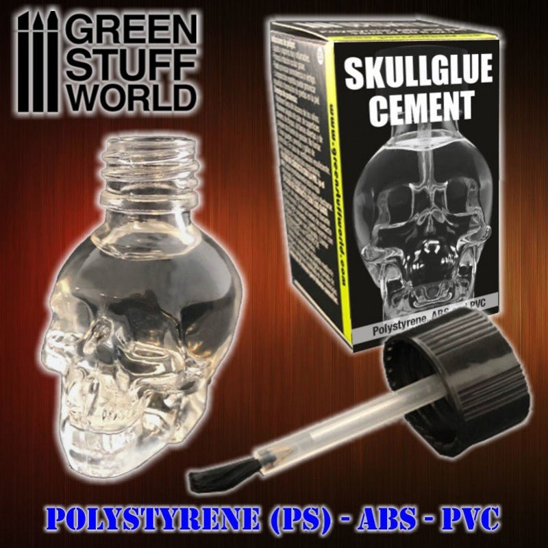 Green Stuff World - SkullGlue Cement for plastics 1687 - Cobbco