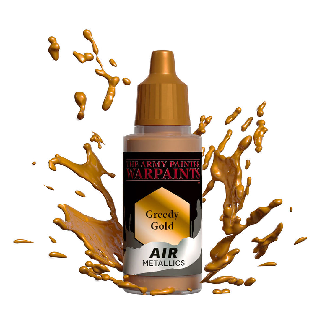 The Army Painter: Warpaints Air Metallics: Greedy Gold