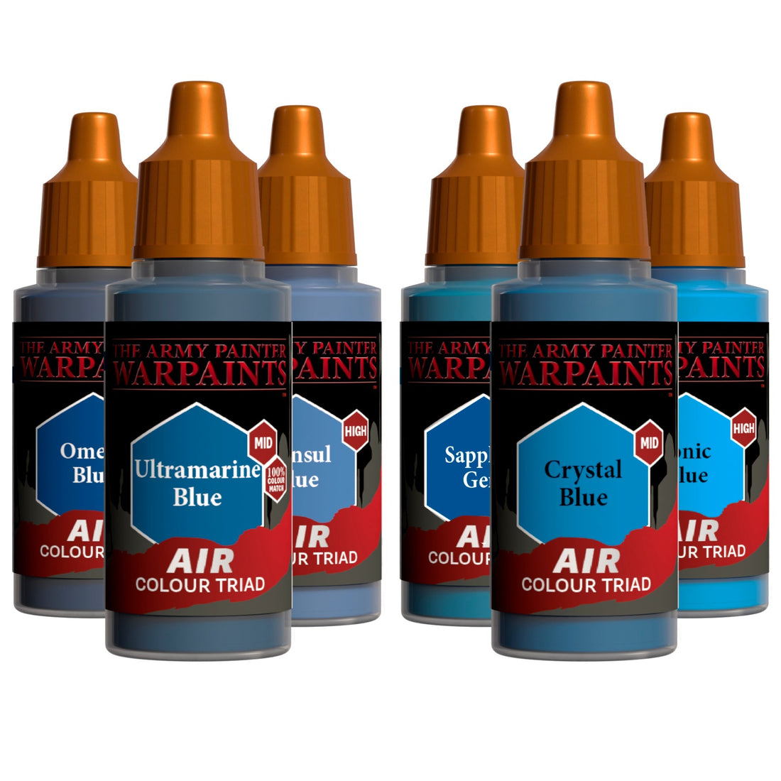 The Army Painter: Airbrush Triad - Blue