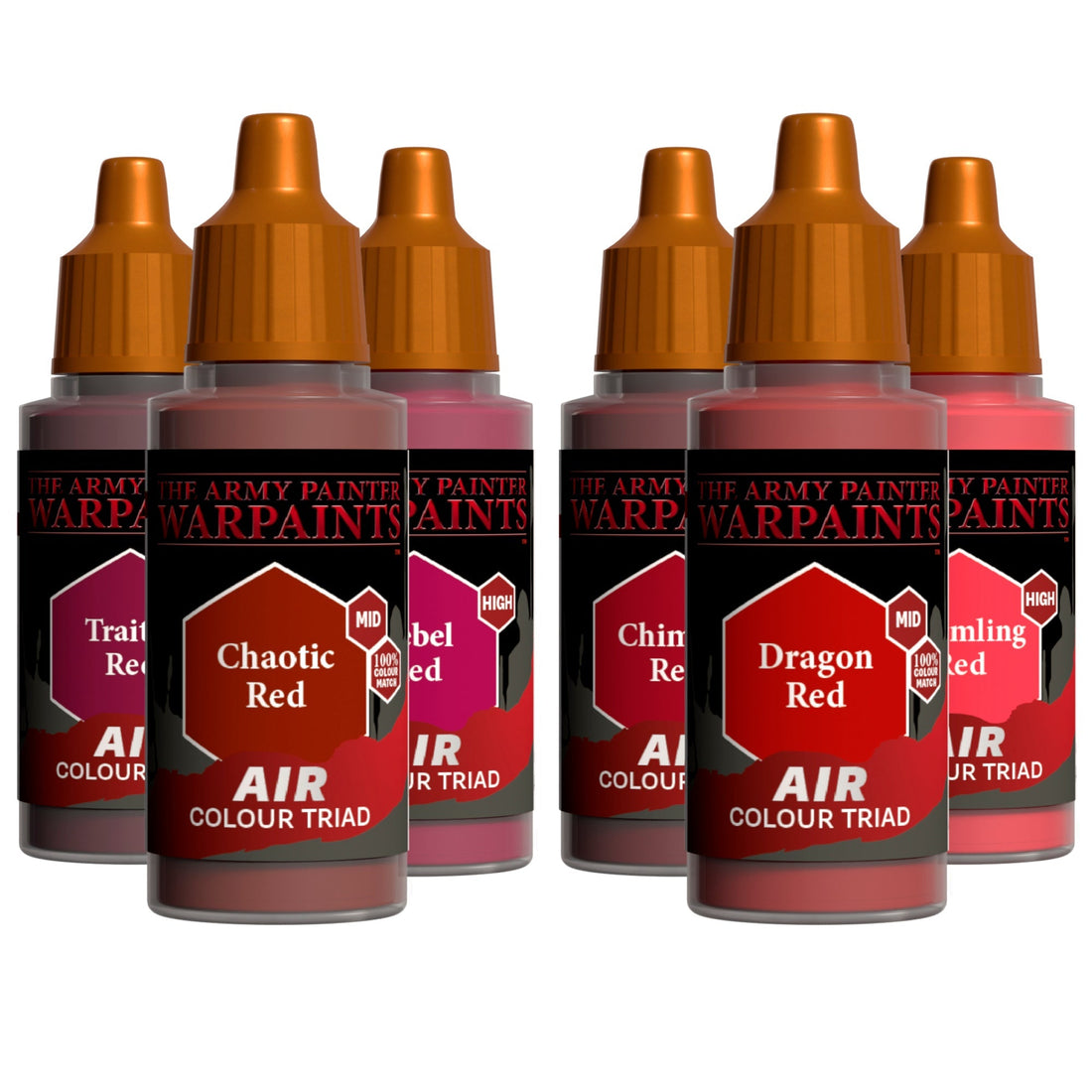 The Army Painter: Airbrush Triad - Red