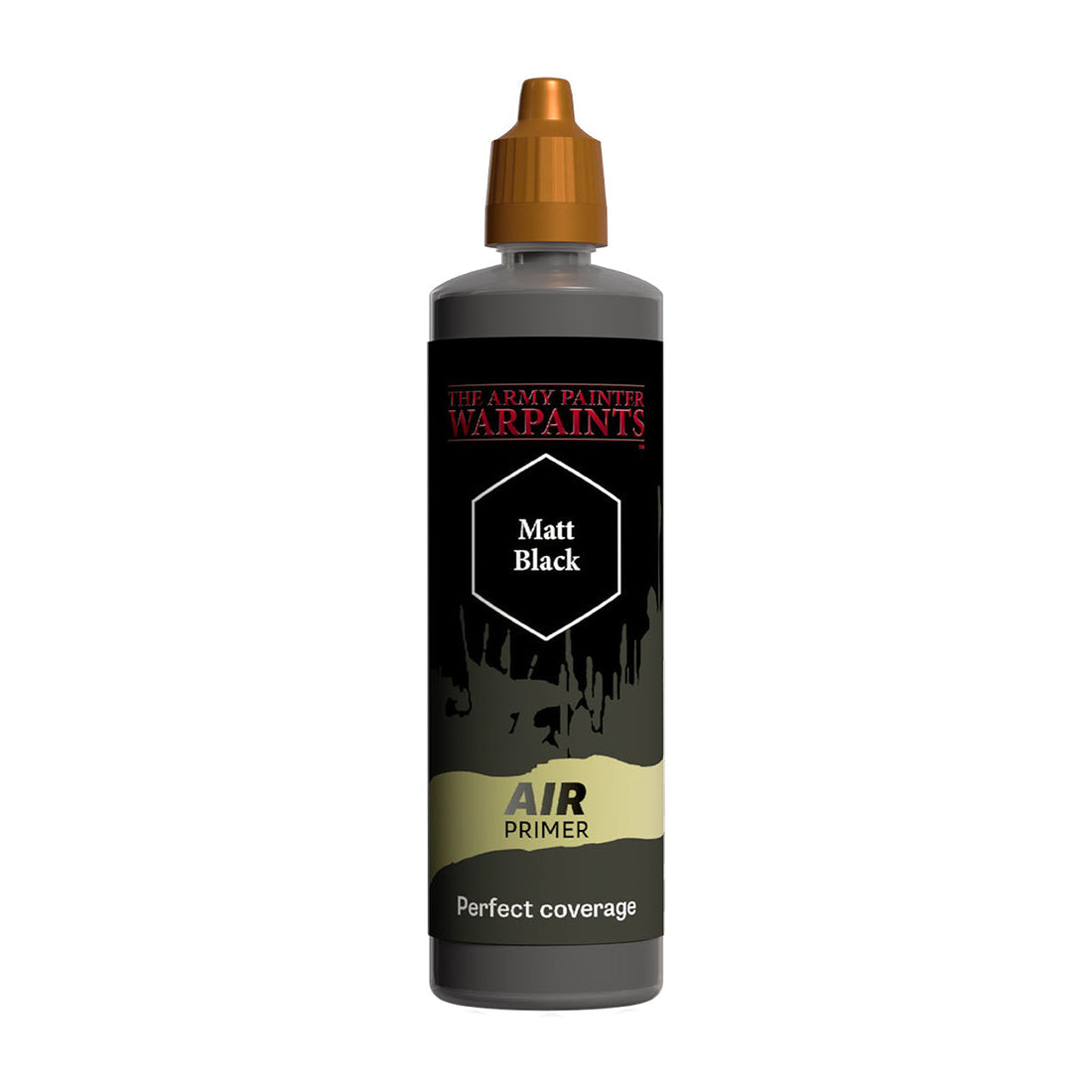 The Army Painter: Warpaints Air: Matt Black Primer, 100 ml (New in Box)