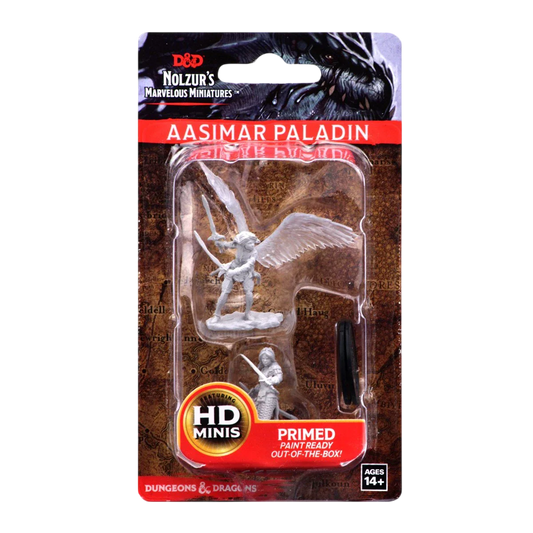Aasimar Female Paladin (Custom Painted)