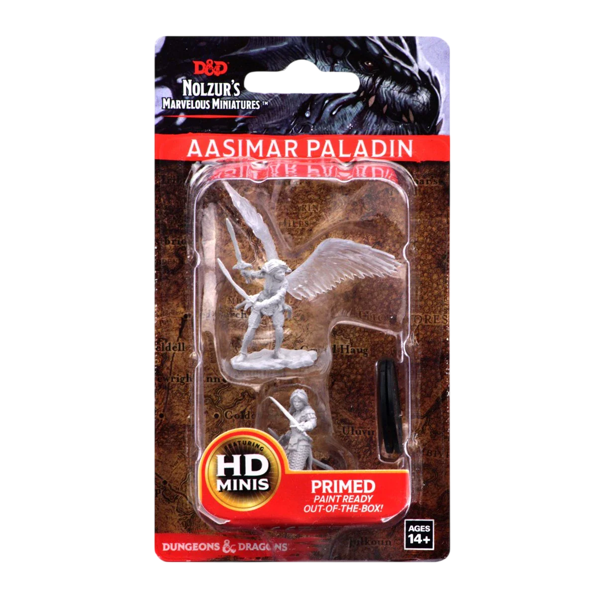 Aasimar Female Paladin (Unpainted)