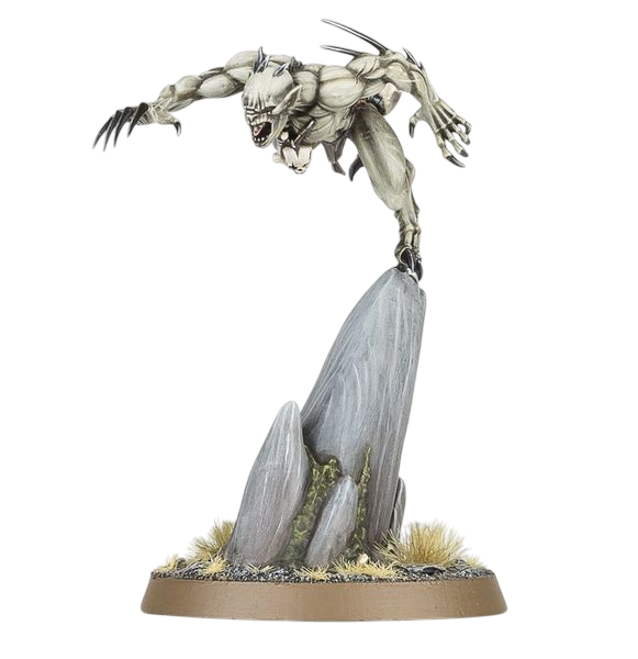 Abhorrant Ghoul King (Custom Painted) (Assembled) from Age of Sigmar
