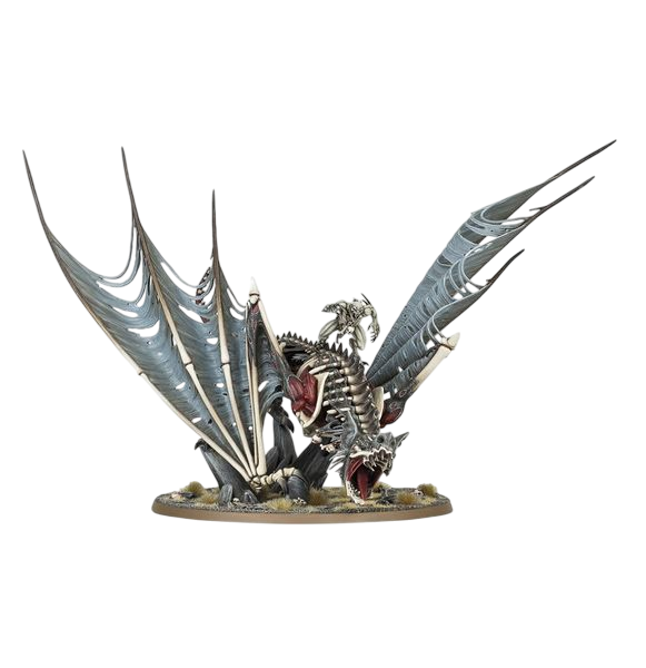 Abhorrant Ghoul King on Royal Terrorgheist (Unpainted) (Assembled)