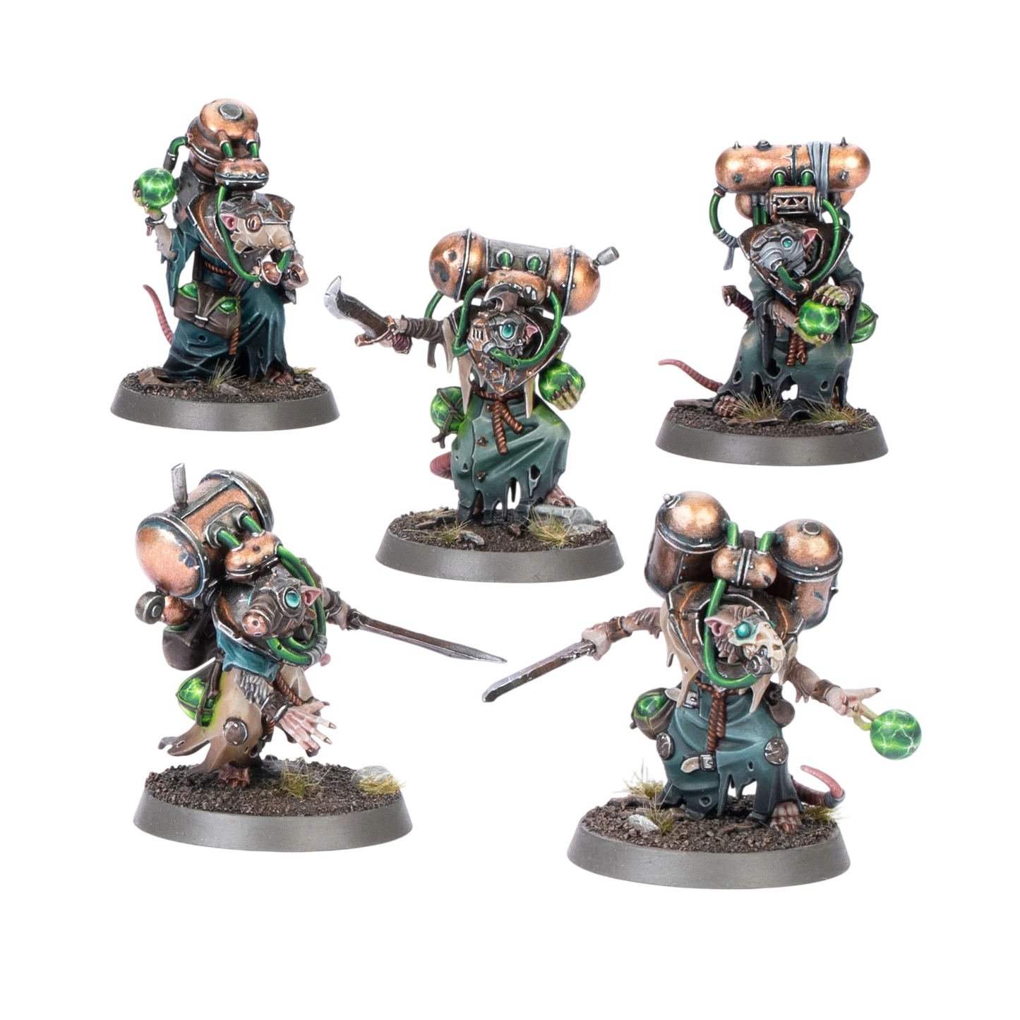 Acolyte Globadiers (Unpainted) (Assembled)