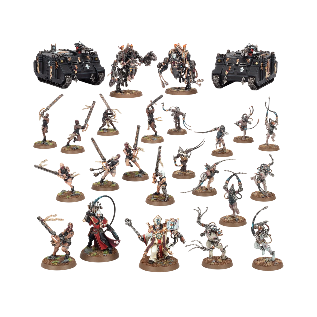 Adepta Sororitas Battleforce: Penitent Crusade Host (Custom Painted) (Assembled)