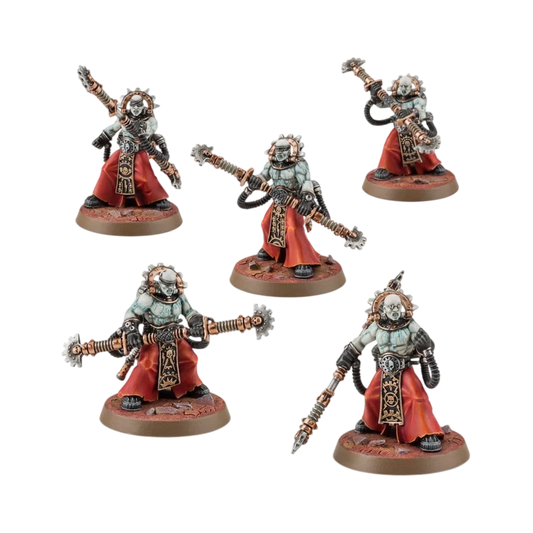Adeptus Mechanicus Fulgurite Electro-Priests (Custom Painted) (Assembled)
