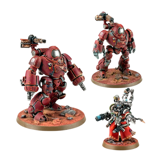 Adeptus Mechanicus Kastelan Robots (New on Sprue)