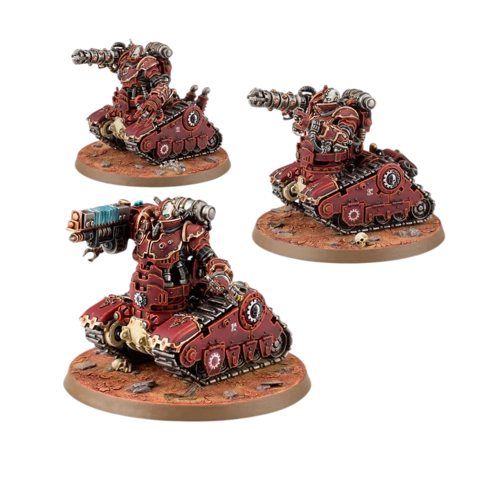 Adeptus Mechanicus Kataphron Battle Servitors - Breachers (Custom Painted) (Assembled)
